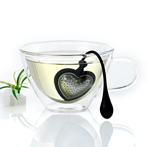 Tee-Ei in Herzform